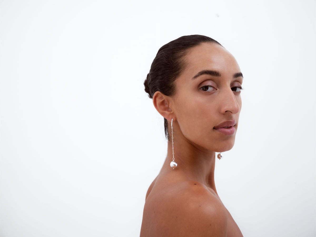 Bar Chain Earrings